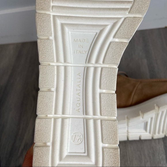 Aquatalia Kayden Suede Moccasin Women's Booties - Size 7.5 - Picture 10 of 11